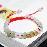 Vintage Natural Emerald Buckle Bracelet
