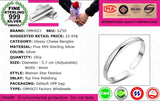 Chinese Woman Child 999 Silver Heart Sutra Bracelet Bangle