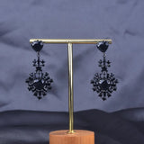 European Fine WomanGirl Zircon Stud Earrings