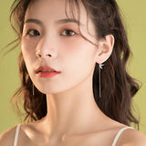 European Fine Woman Party Wedding Gift Paper Cranes 18KT Earrings
