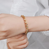 Vintage Phoenix Tail 24KT Bracelet BA129