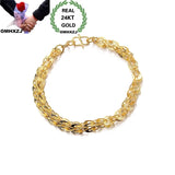 Vintage Phoenix Tail 24KT Bracelet BA129