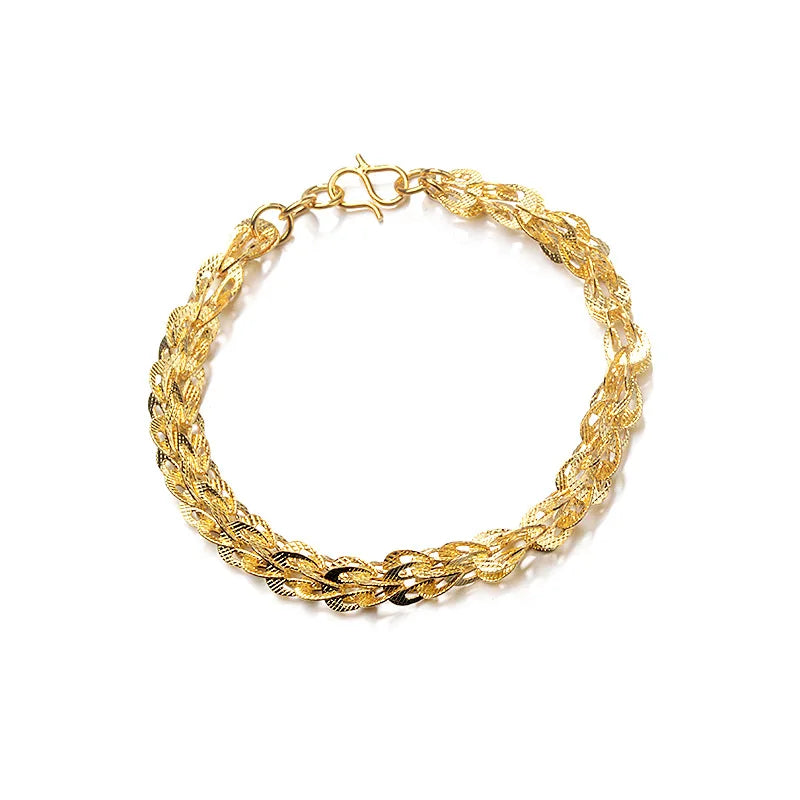 Vintage Phoenix Tail 24KT Bracelet BA129