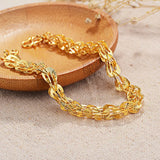 Vintage Phoenix Tail 24KT Bracelet BA129