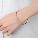 European Hot Jewelry Woman Girl Party Birthday Wedding Mother Gift 18KT Bangle