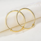 European Hot Jewelry Woman Girl Party Birthday Wedding Mother Gift 18KT Bangle