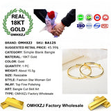 European Hot Jewelry Woman Girl Party Birthday Wedding Mother Gift 18KT Bangle