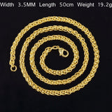 18KT Thick Chain Necklace for European Party Gift