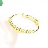 Vintage Hollow Nine Beads 18KT Banglet - European Hot Woman Girl Party Gift