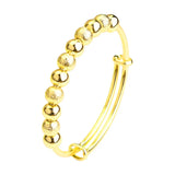 Vintage Hollow Nine Beads 18KT Banglet - European Hot Woman Girl Party Gift