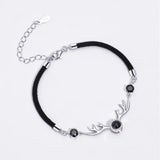 European Couple Party Birthday LOVE Zircon Bracelet