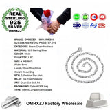 925 Sterling Silver Chain Necklace for Men