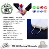 925 Sterling Silver Chain Anklet Wedding Gift