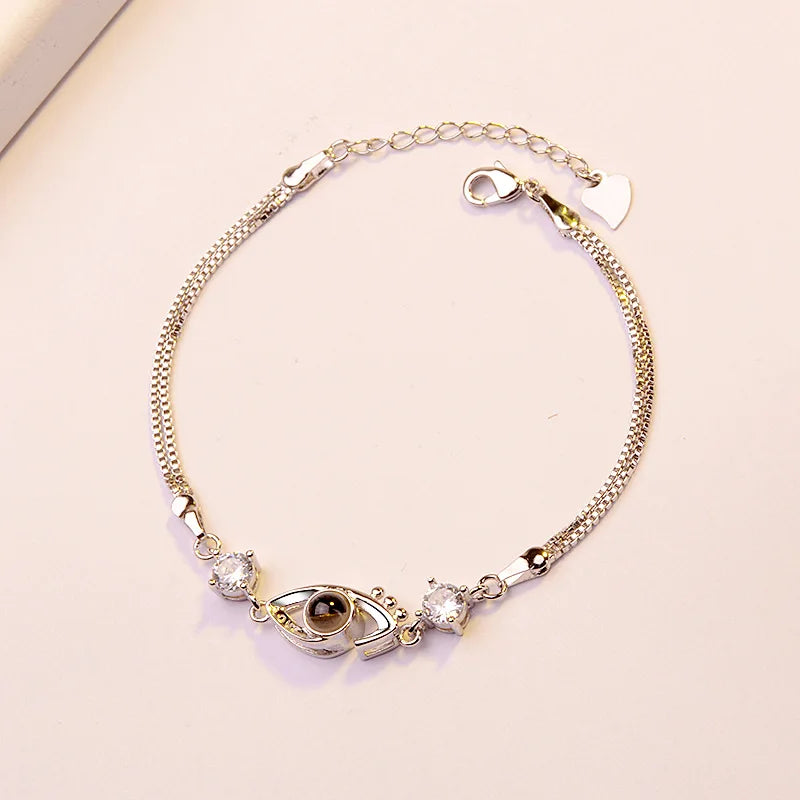 European Woman 18KT Heart LOVE Bracelet