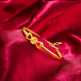 European Party Wedding Gift Bowtie Cuff Bangle BA99