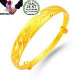 Dragon Phoenix 24KT Cuff Bangle BA100