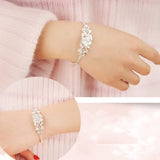 925 Silver Cuff Bangle for Wedding Gift