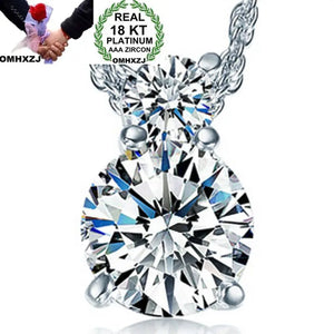 European Woman Girl Party Wedding Zircon Necklace Pendant