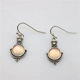 Vintage S925 Silver Drop Earrings for Wedding Party
