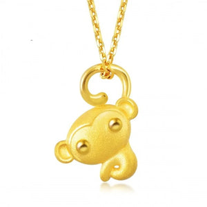 European Wedding Gift Monkey Necklace Pendant Charm
