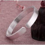 European Wedding Gift Sterling Silver Cuff Bangle