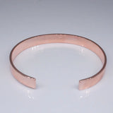 OMHXZJ Rose Cuff Bangle BA85 Magnetic 18KT European Wedding Gift 
