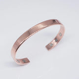 OMHXZJ Rose Cuff Bangle BA85 Magnetic 18KT European Wedding Gift 