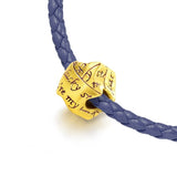 European Star 24KT Yellow Necklace Pendant Gift