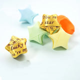 European Star 24KT Yellow Necklace Pendant Gift