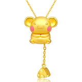 European Woman Man Zodiac Sign Charm Necklace Pendant