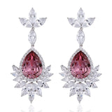 European Party Wedding Gift Zircon Stud Earrings