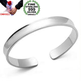 Classic Child Gift 999 Silver Bracelet Bangle SZ81
