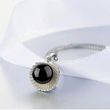 925 Sterling Silver Pendant Charms PE158 Natural Agate