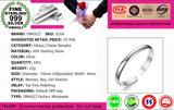 Heart Sutra 999 Silver Bangle Bracelet SZ64