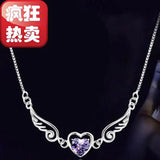 Angel Wings 925 Sterling Silver Necklace