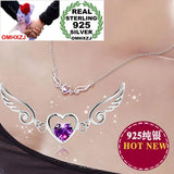 Angel Wings 925 Sterling Silver Necklace