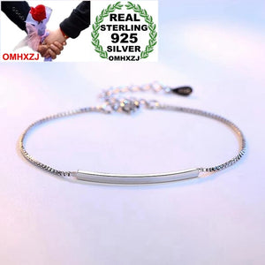 Geometry Style 925 Sterling Silver Bracelet Bangle