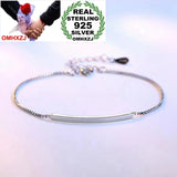 Geometry Style 925 Sterling Silver Bracelet Bangle