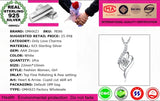 Heart Love Zircon 925 Silver Pendant PE86