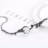 Vintage Wild Woman Girl Party Gift 925 Silver Bracelet SZ96