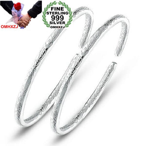 Bohemia 999 Silver Bangle Bracelet SZ49