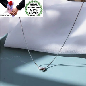 European 925 Sterling Silver Choker Necklace