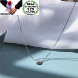 European 925 Sterling Silver Choker Necklace