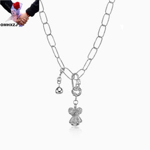 18KT Pendant Necklace for Women - Hot Woman Girl Party Birthday Wedding Gift