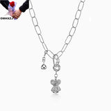 18KT Pendant Necklace for Women - Hot Woman Girl Party Birthday Wedding Gift