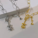 18KT Pendant Necklace for Women - Hot Woman Girl Party Birthday Wedding Gift