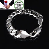 925 Sterling Silver Circles Chain Bracelet