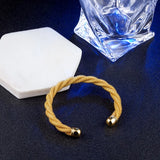 Chic Mesh Twined Silver Cuff Bracelet BR200