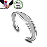 Fashion OL 925 Silver Cuff Bangle BR180