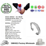 Fashion OL 925 Silver Cuff Bangle BR180